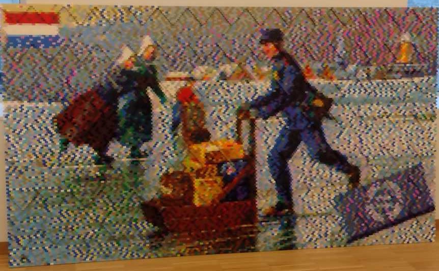 Mosaïque au Musée de La Poste — janvier 2023